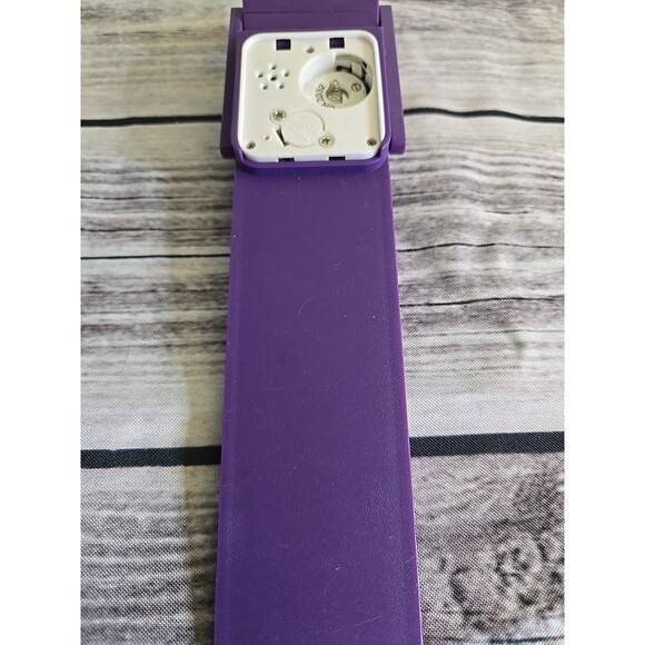 Mark.My.Time LED Booklight & Digital Reading Timer Bookmark Purple W Emojis Pat - Picture 2 of 9